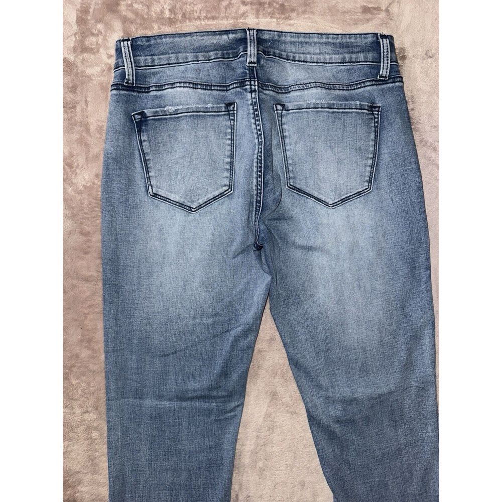 KANCAN Women's Blue Mid rise Skinny Light Wash Size 29 - Picture 5 of 9